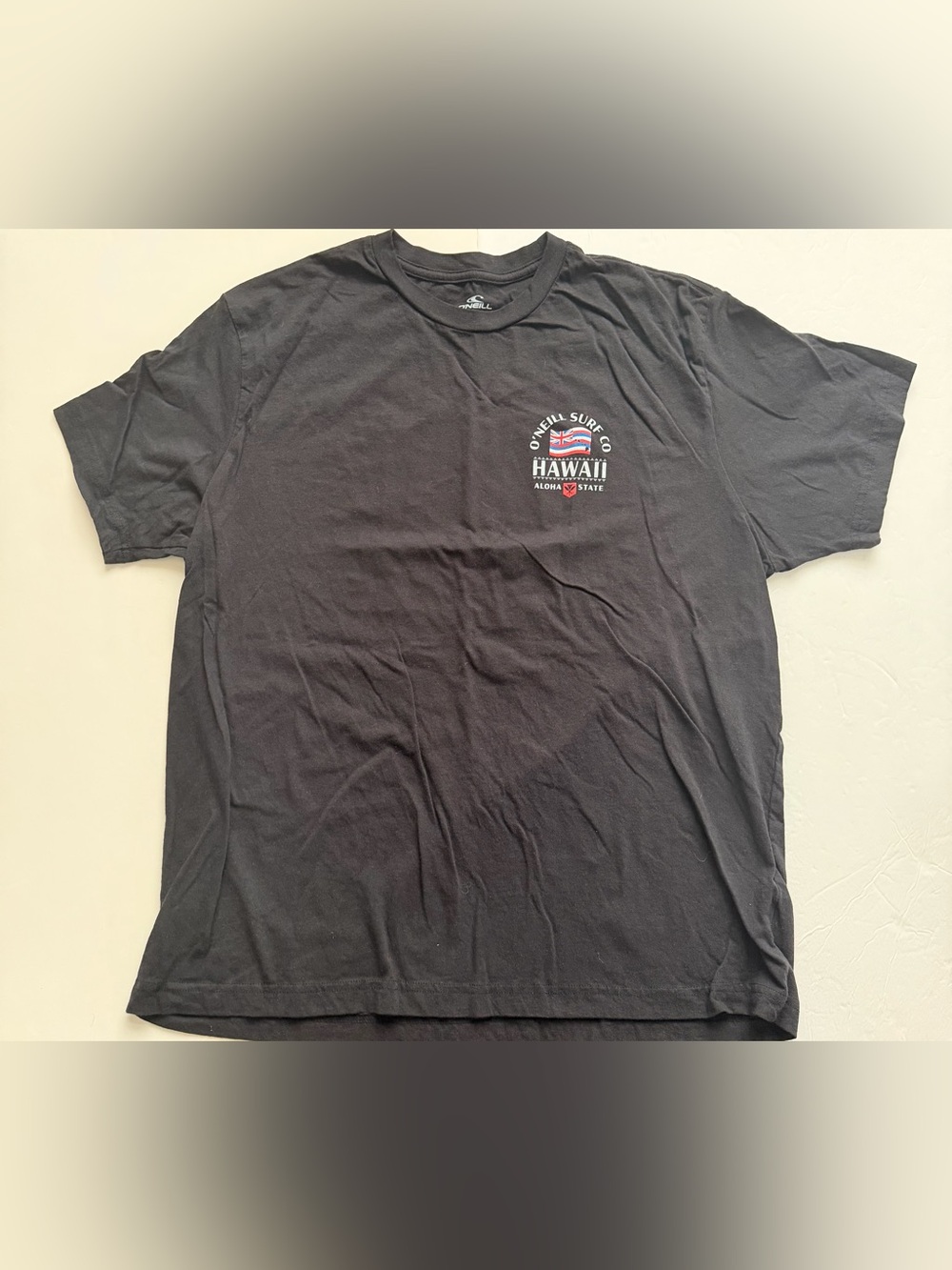 O’Neill Surf Co Hawaii Aloha State Graphic Tee Black XL